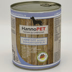Lammtopf fuer Hunde 800g Hannopet