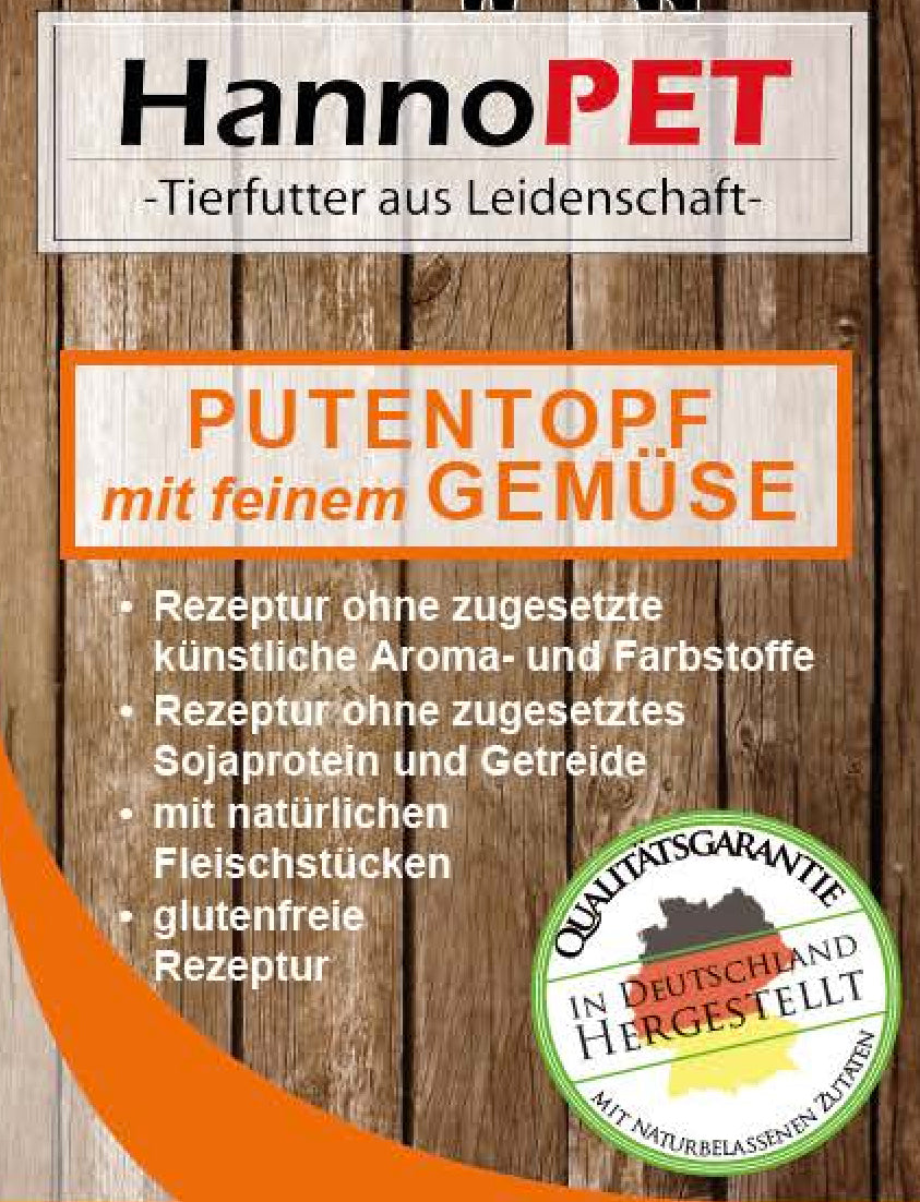 Putentopf mit feinem Gemüse 800g