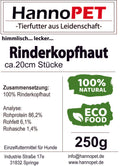 Rinder Kopfhaut 250g