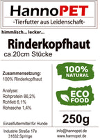 Rinder Kopfhaut 250g